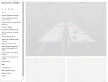Tablet Screenshot of elsasalonen.com